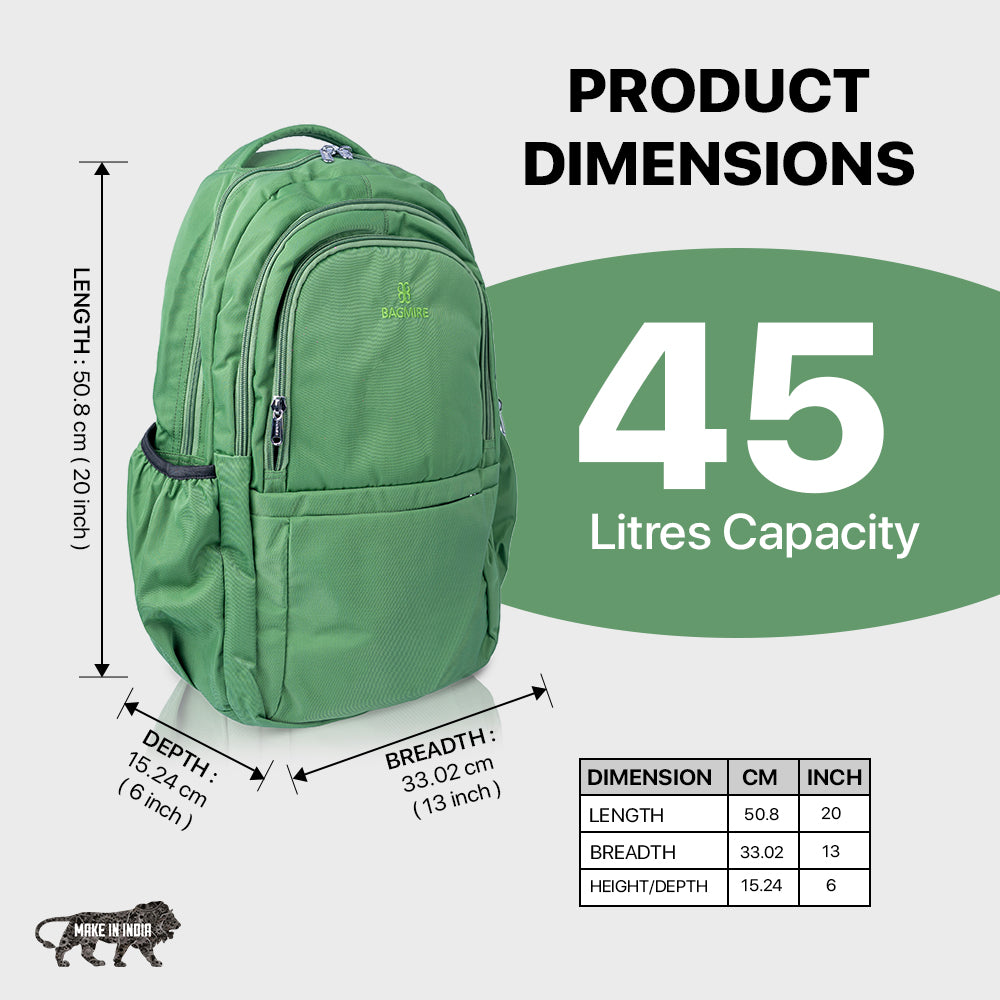 Bagmire Waterproof Daypack | Vibrant Multi-Compartment College & Casual Backpack