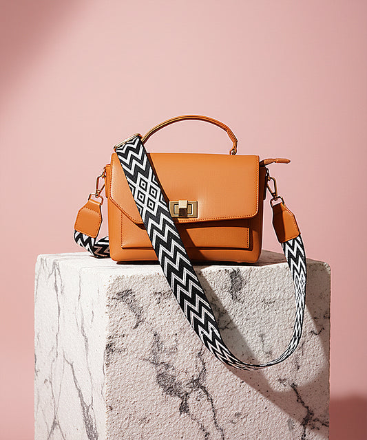 Bagmire |Women's Sling Bag With Adjustable Crossbody Strap-Brown