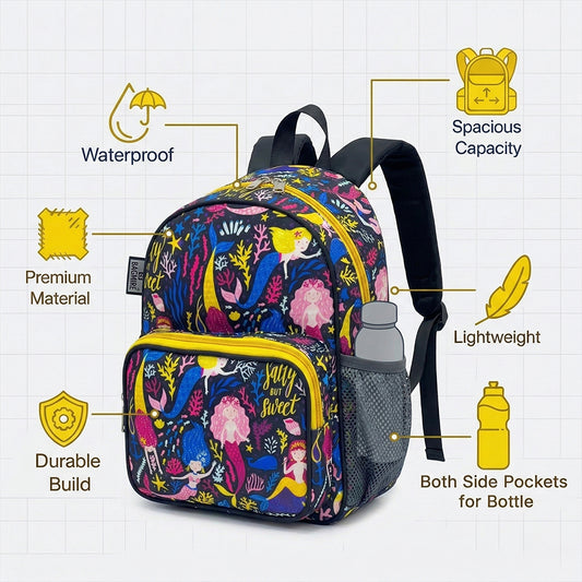 BM-1117 Backpack Mix Yellow