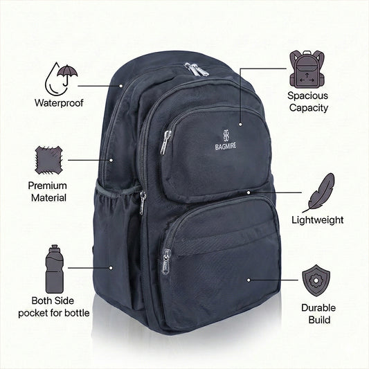 Bagmire Urban Explorer Backpack- Stylish & Durable for Daily Adventures
