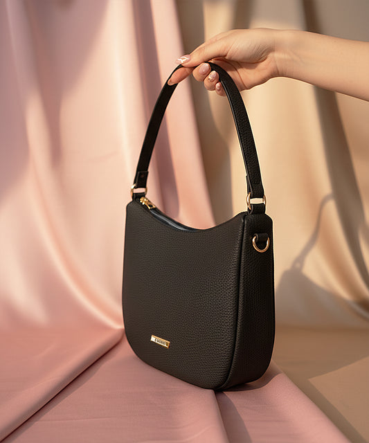 Modern Faux Leather Hobo & Crossbody Bag-Adjustable Strap For Everyday Style