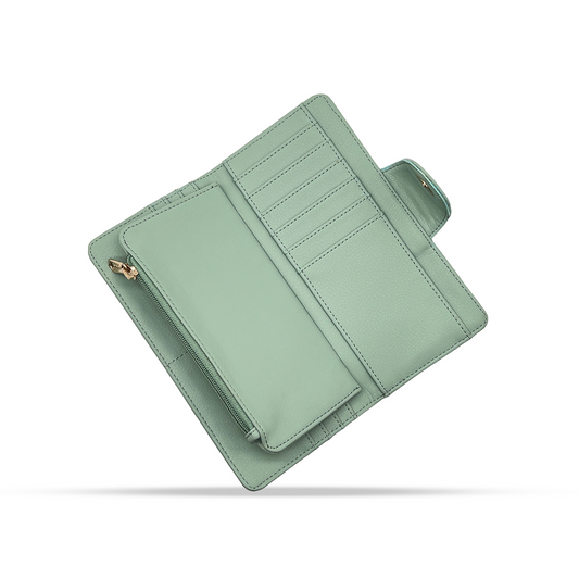 Bagmire Premium Two Fold Wallet Green - Bagmire