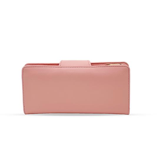 Bagmire Premium Two Fold Wallet Peach - Bagmire