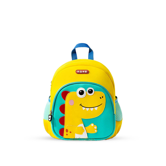 Durable Yellow Kids Backpack with Multiple Compartments - Bagmire