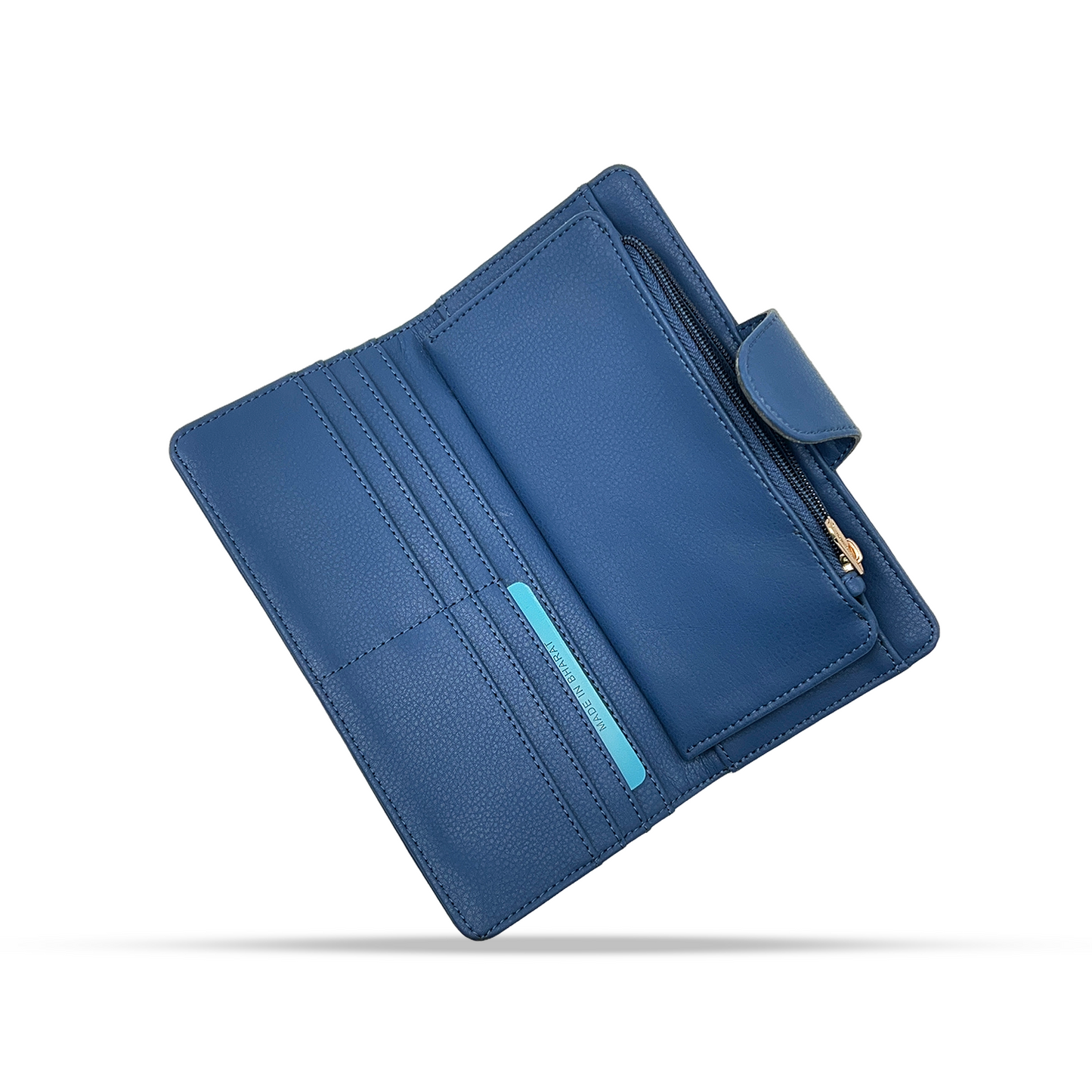 Bagmire Premium Two Fold Wallet Blue - Bagmire