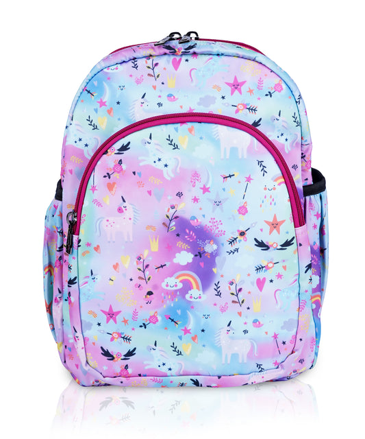 Bagmire Unicorn Pastel Backpack-Waterproof & Lightweight For-Girl