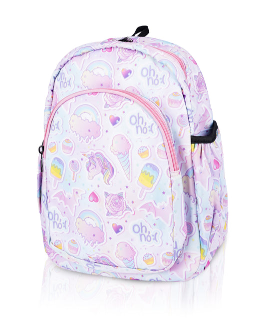 Bagmire Girls' Unicorn Magic Waterproof Backpack-School Bag for Kids