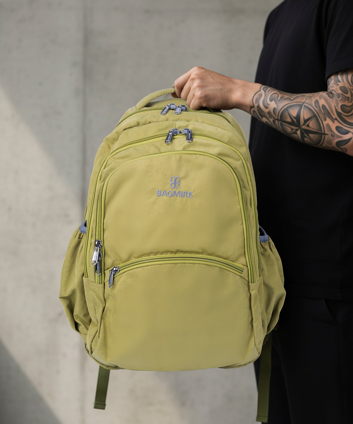 Bagmire Water-Resistant Casual Daypack | Stylish Travel & School Backpack for Men/Women