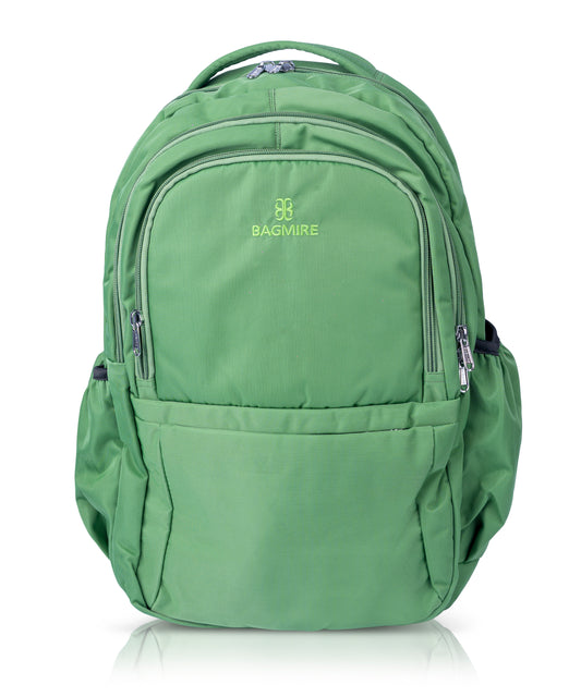Bagmire Lime Green Waterproof Daypack | Vibrant Multi-Compartment College & Casual Backpack