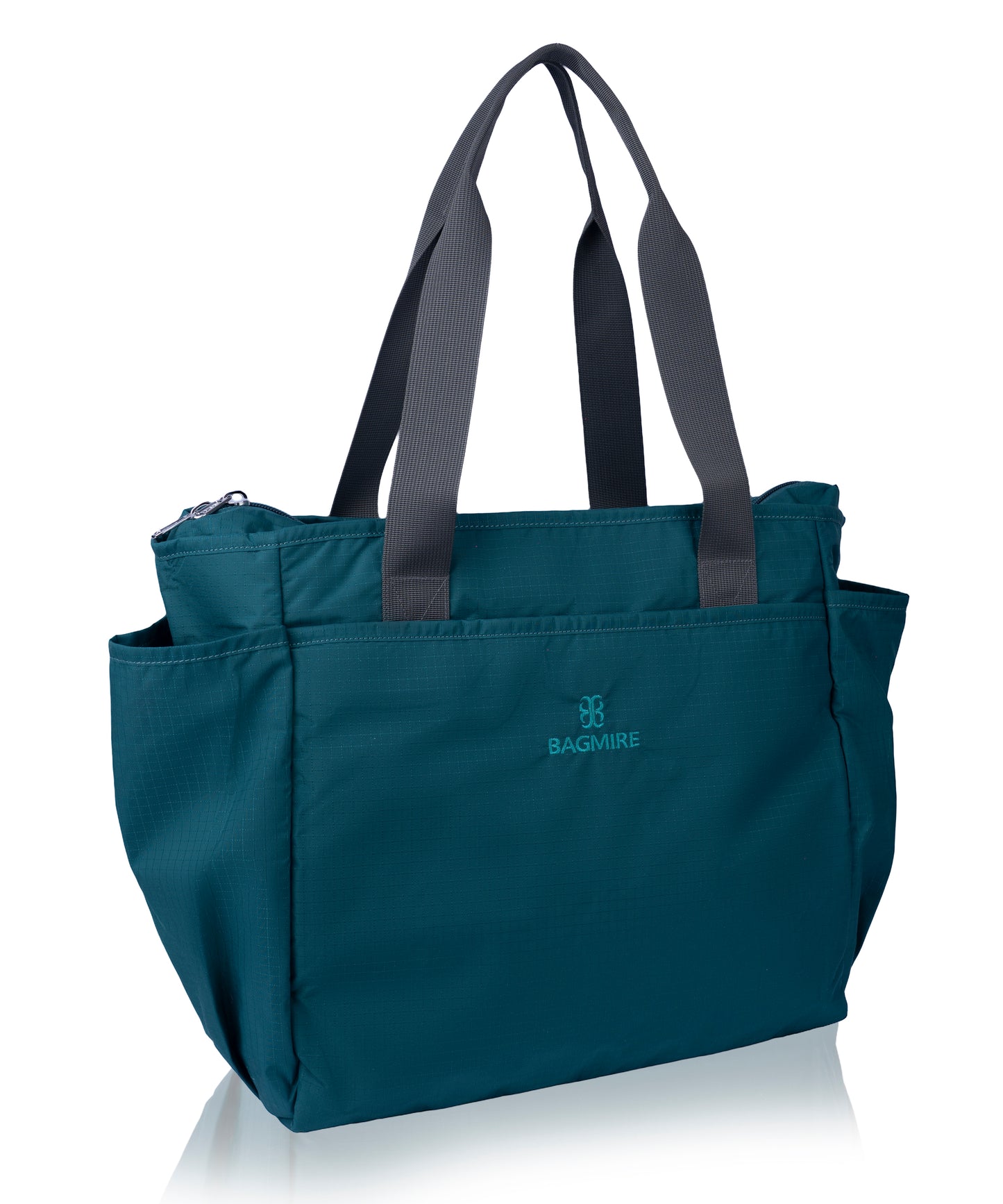 The Mariner Tote Bagmire All-Weather Waterproof Bag with XL Side Pockets for Bottle & Umbrella