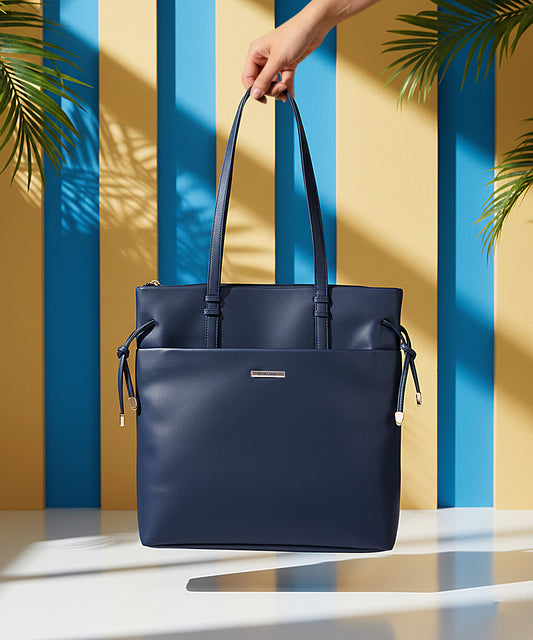 Bagmire Women's Faux Leather Tote Bag- Stylish Commuter Shoulder Handbag