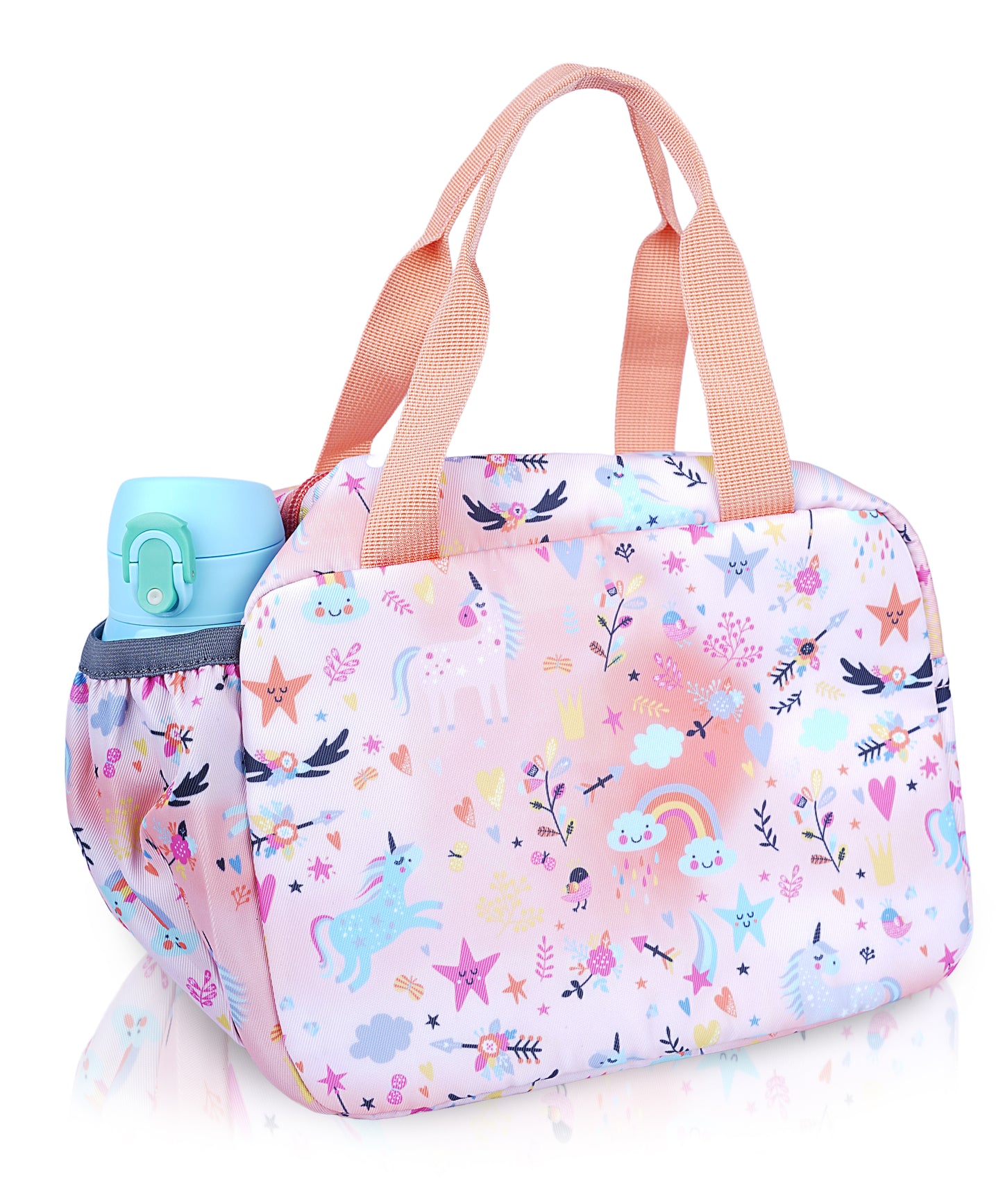 BAGMIRE Unicorn Kids Lunch Bag – Lightweight, Thermal Insulated & Easy-to-Carry Food Bag