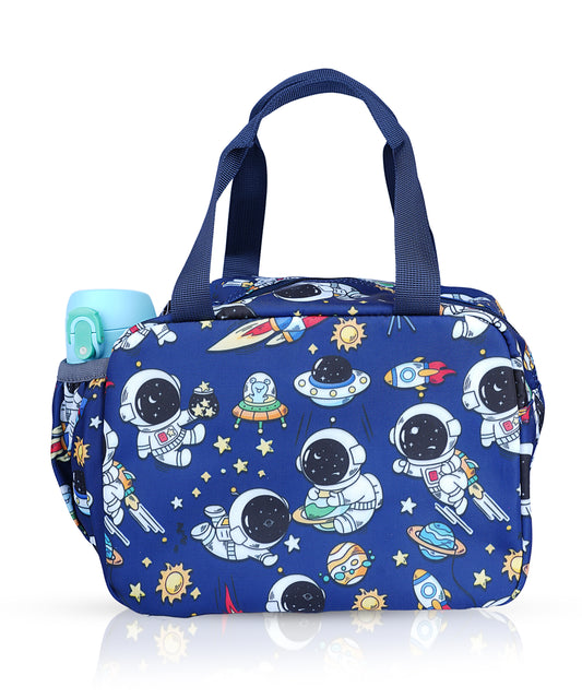 BAGMIRE Astronaut Kids Lunch Bag – Space Theme Insulated Food Tote for School & Travel