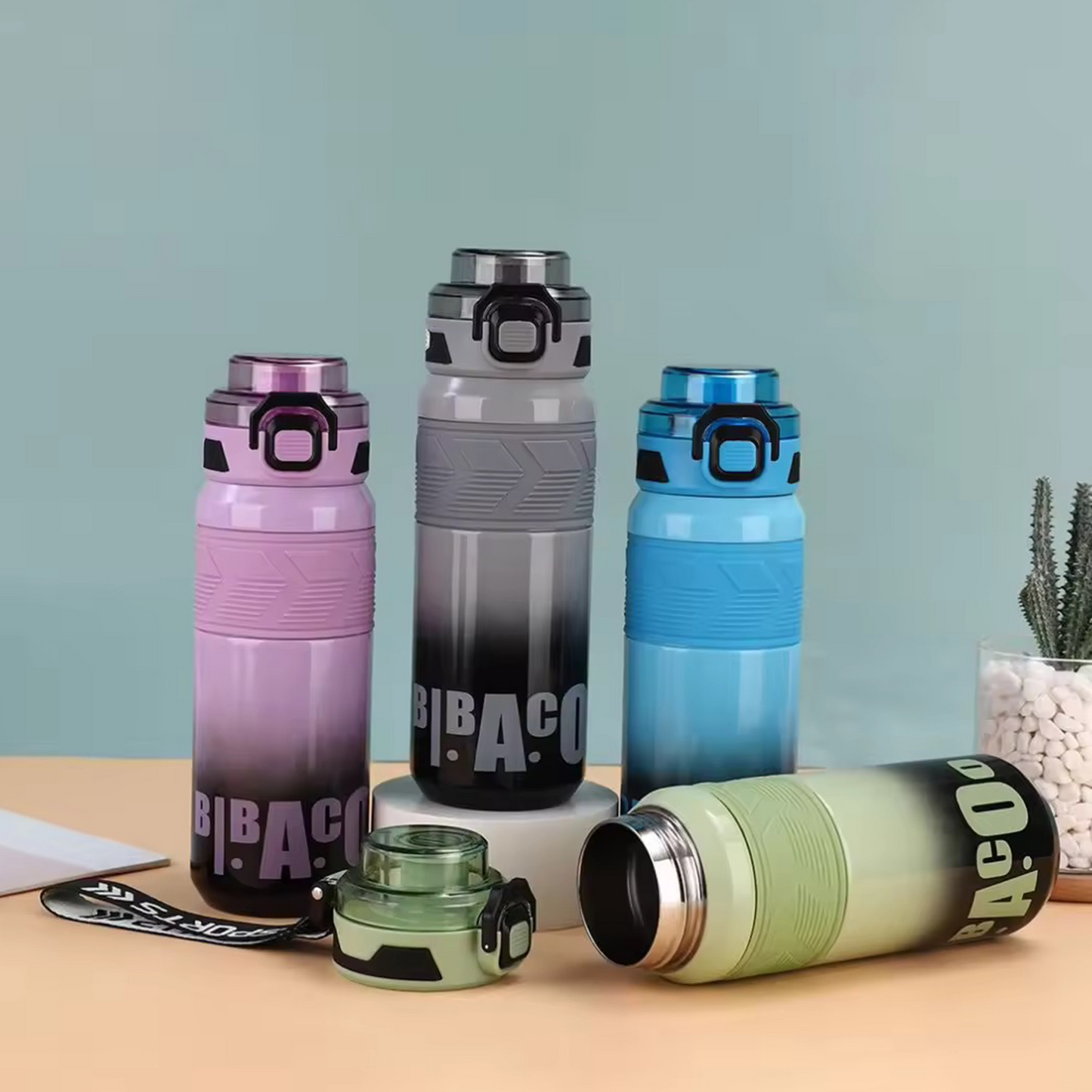 Gradient Insulated Stainless Steel Water Bottle
