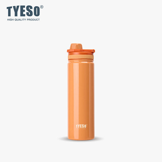 TYESO 750ml Insulated Bottle – Stylish, Durable & Travel-Friendly Orange - Bagmire