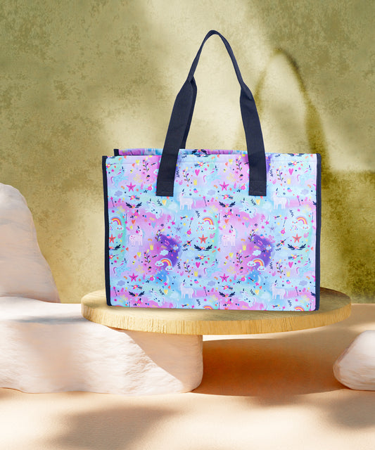 Unicorn Dreams A3 Art Bag by Bagmire:Carry your Creativity in Style