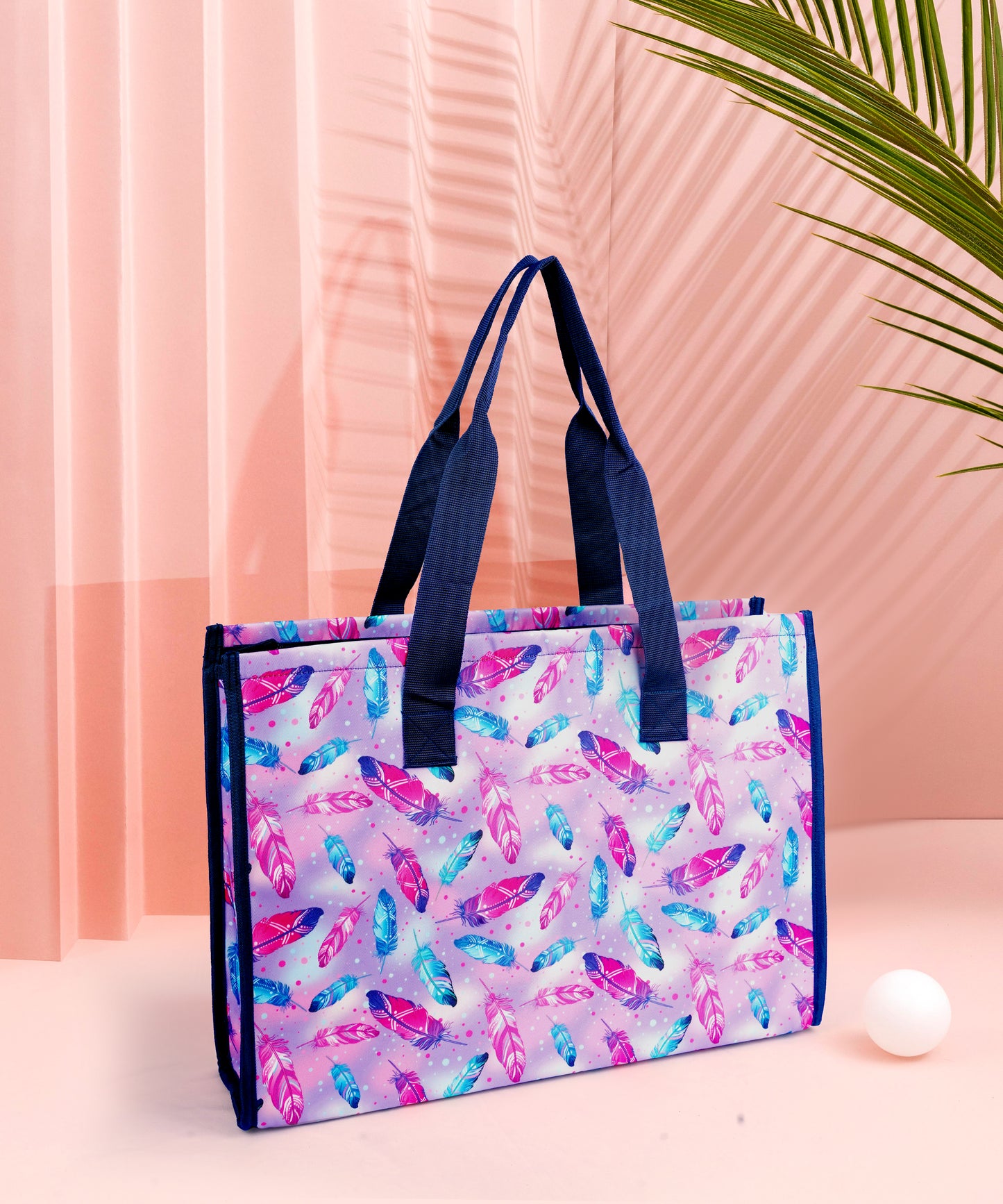 Bagmire's Whimsical Feather A3 Art Bag: Inspire Your Next Masterpiece