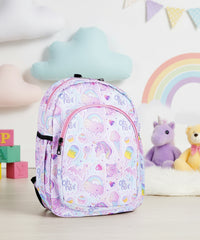 Bagmire Girls' Unicorn Magic Waterproof Backpack-School Bag for Kids