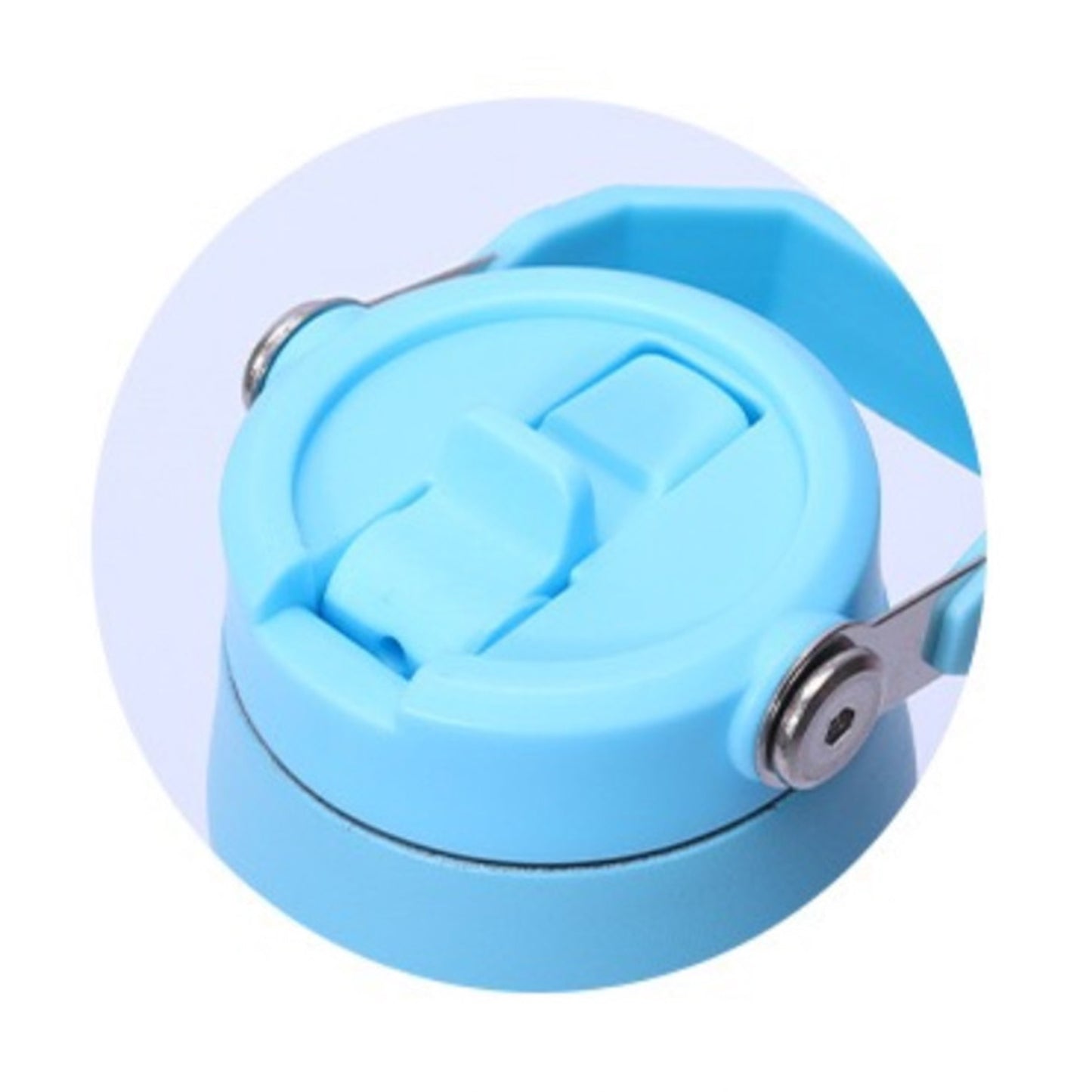 Large Capacity Insulated Water Bottle with Handle - Stainless Steel, Leakproof, Wide Mouth Flip Cap for Gym, Sport & Outdoor