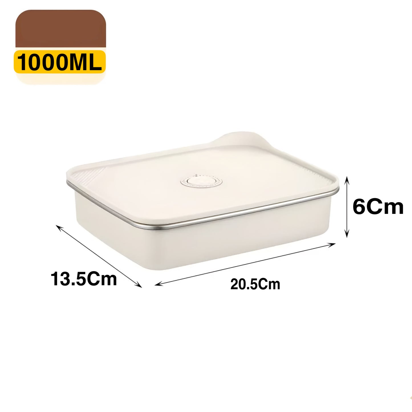 Food-Grade Stainless Steel Preservation Box, Microwaveable Lunch Box, Food Storage Container, Sealed for Refrigeration and Freezing