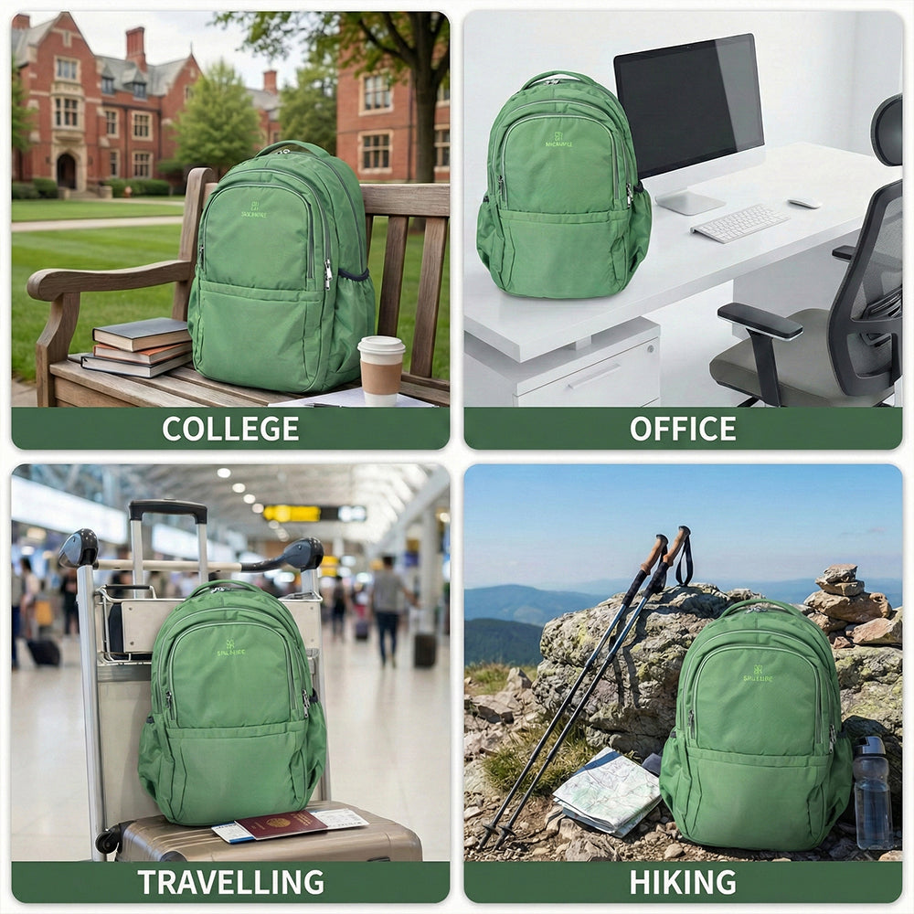 Bagmire Waterproof Daypack | Vibrant Multi-Compartment College & Casual Backpack