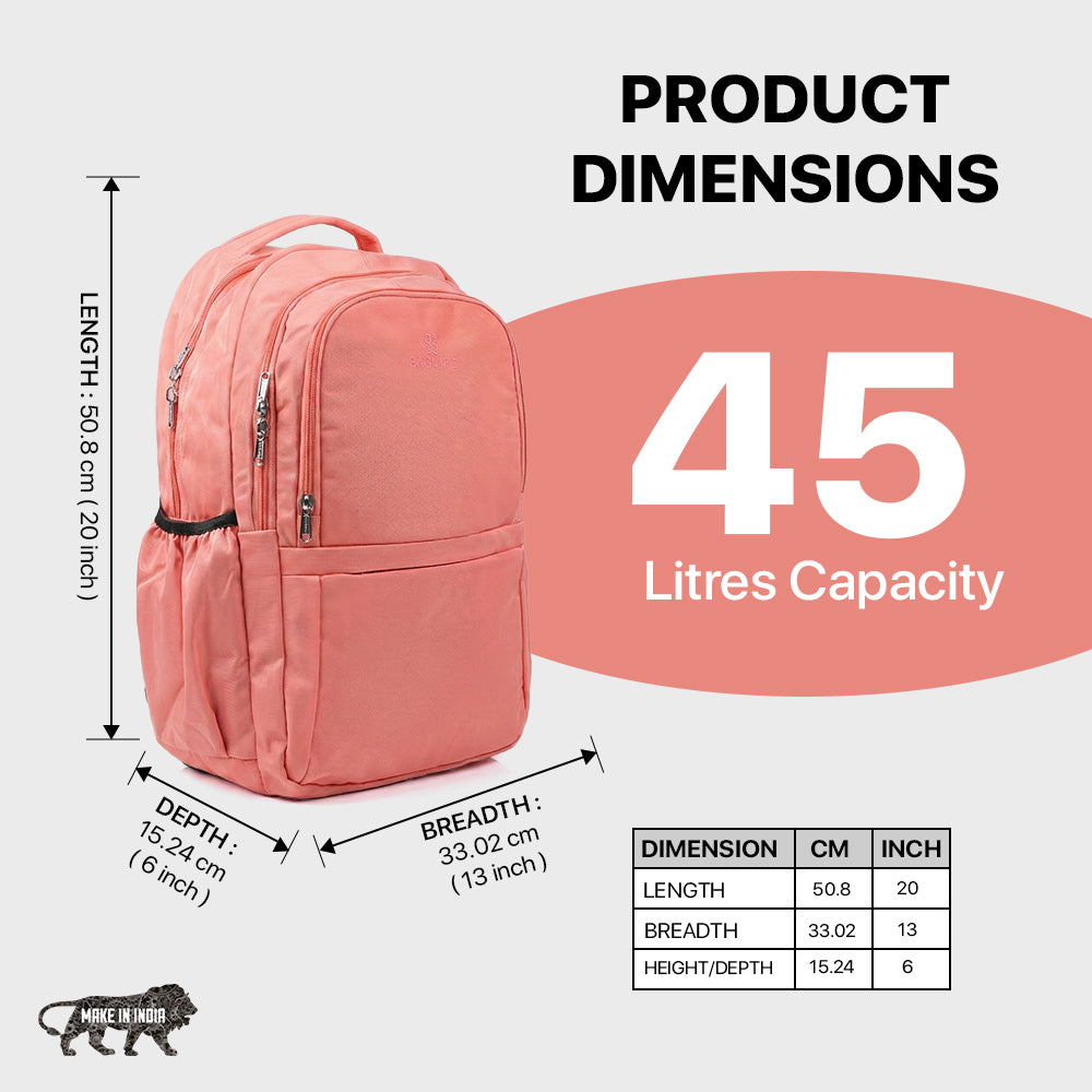 Bagmire Waterproof Laptop Backpack | Stylish Casual Daypack for Travel & School