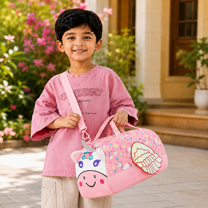 Super cute children’s Large Capacity shoulder duffel bag for trips and outing
