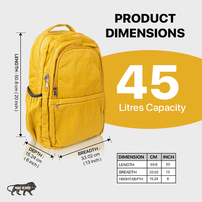 Bagmire Waterproof Laptop Backpack | Stylish Casual Daypack for Travel & School