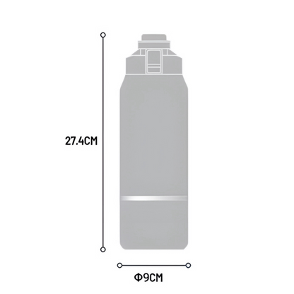 TYESO 1200ML Insulated Steel Bottle