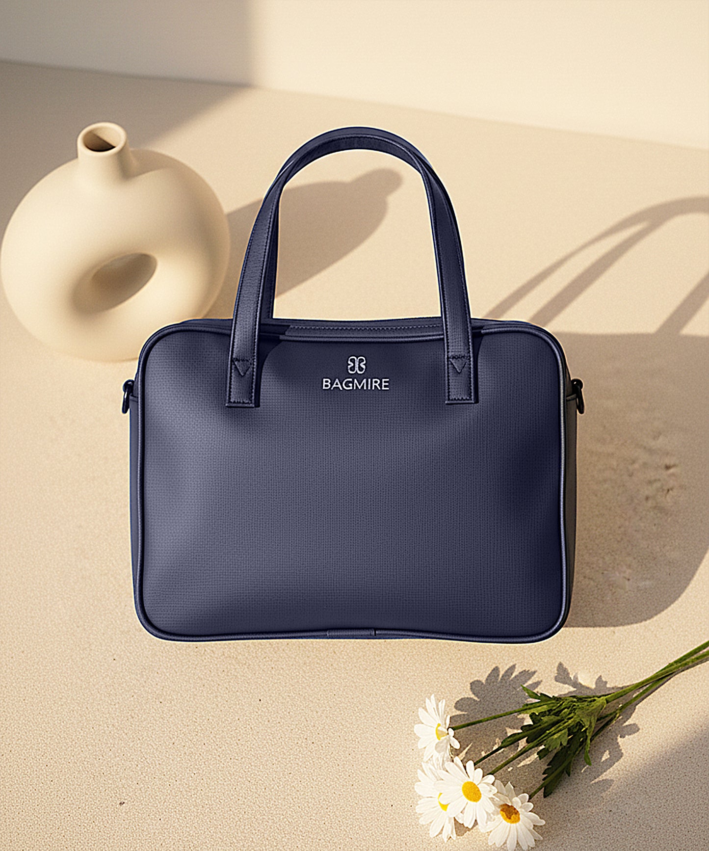 Bagmire 13 Inch Laptop Bag for Women-Black