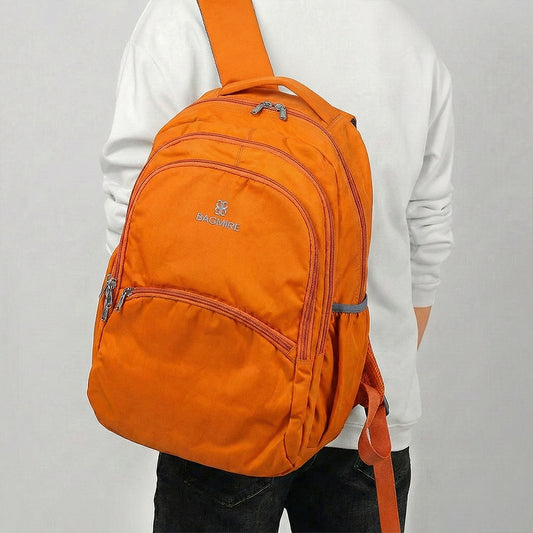 Multi-Compartment Backpack for School/Work - 18" Nylon, Waterproof, Side Bottle Pockets Bagmire