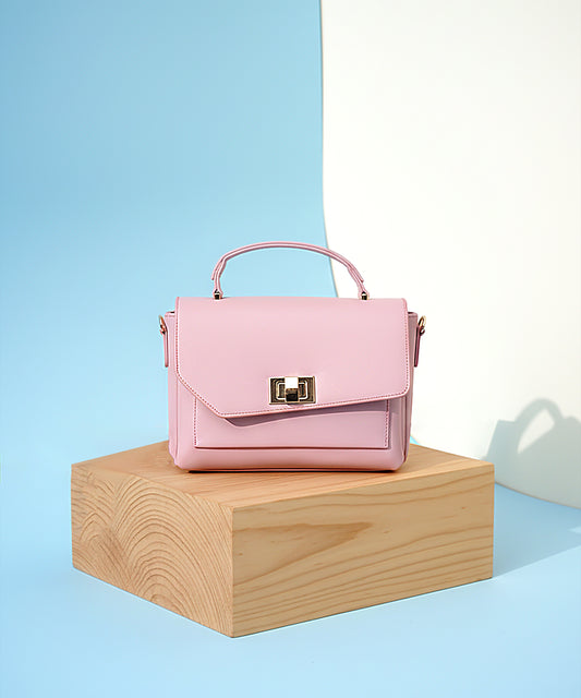 Bagmire |Women's Sling Bag With Adjustable Crossbody Strap-Pink