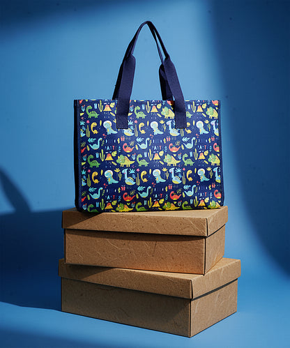 Dino Dreams A3 Art Bag by Bagmire:Carry your Creativity in Style