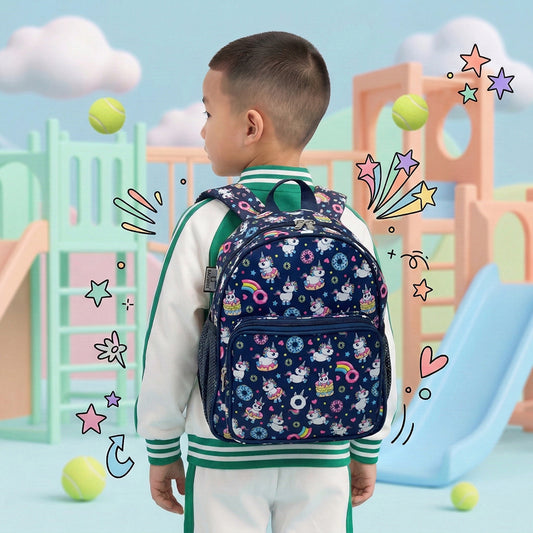 BM-1117 Backpack Mix Bluue