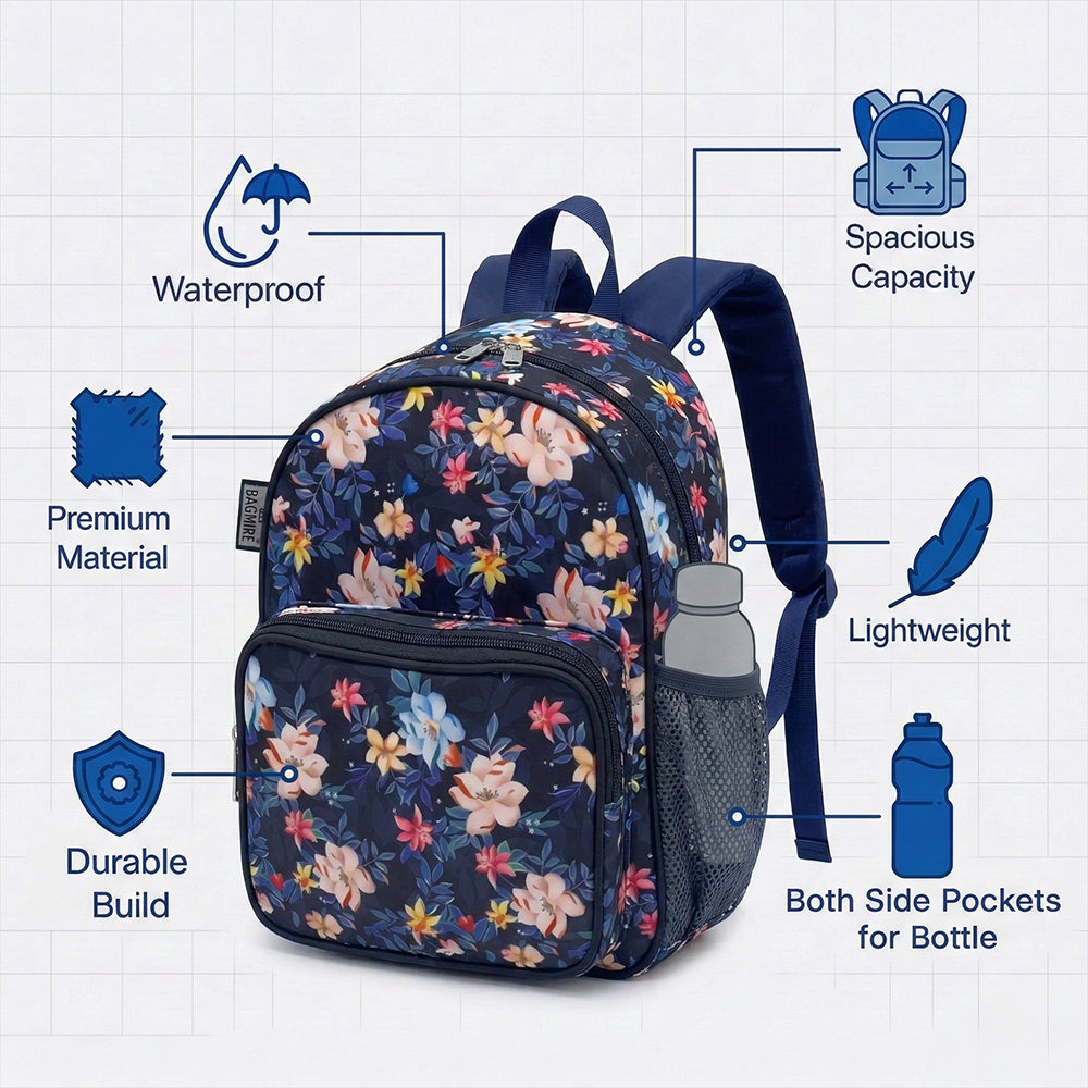 BM-1117 Backpack Mix Dark Blue