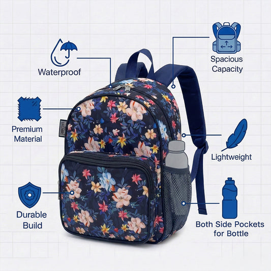 BM-1117 Backpack Mix Dark Blue