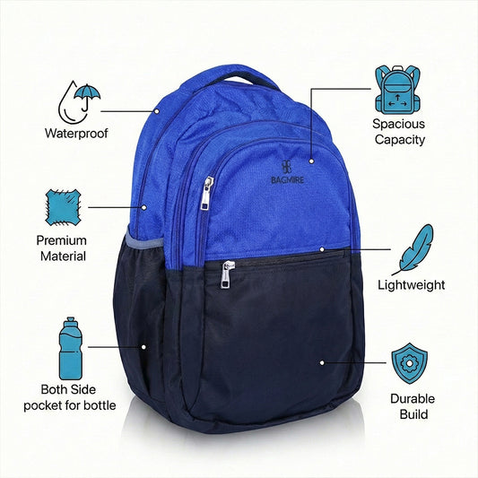 Bagmire Adventure Backpack | Stylish & Durable for Travel, School & Work