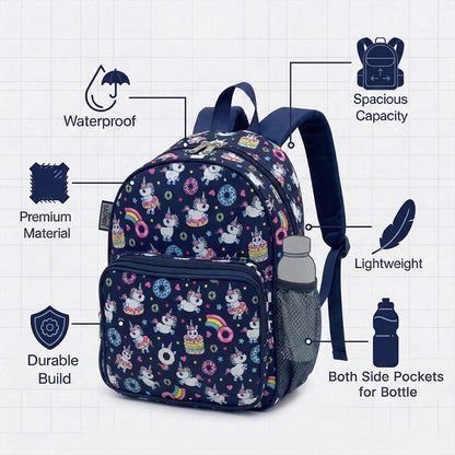 BM-1117 Backpack Mix Bluue