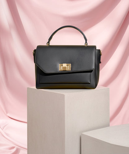 Bagmire |Women's Sling Bag With Adjustable Crossbody Strap-Black