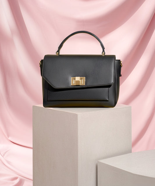 Bagmire |Women's Sling Bag With Adjustable Crossbody Strap-Black