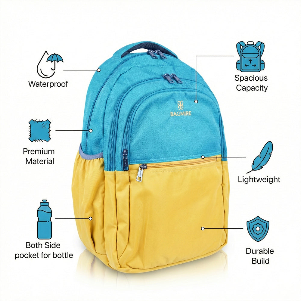 Bagmire Adventure Backpack | Stylish & Durable for Travel, School & Work