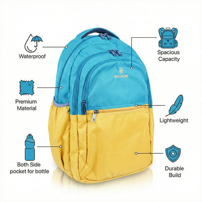 Bagmire Adventure Backpack | Stylish & Durable for Travel, School & Work