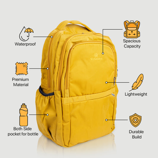 Bagmire Waterproof Laptop Backpack | Stylish Casual Daypack for Travel & School