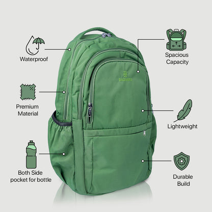 Bagmire Waterproof Daypack | Vibrant Multi-Compartment College & Casual Backpack