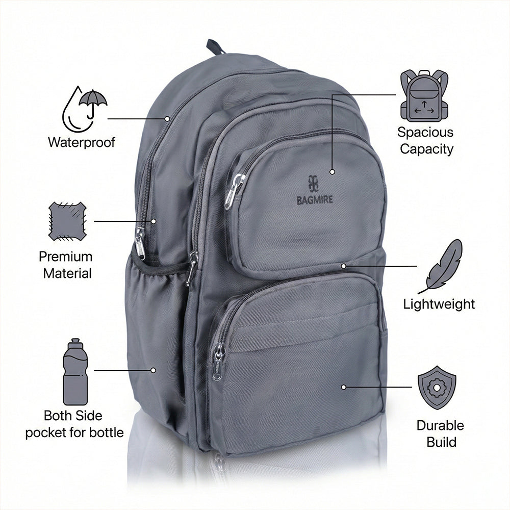 Bagmire Urban Explorer Backpack- Stylish & Durable for Daily Adventures
