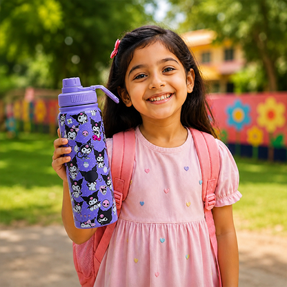 800ML Kids Cartoon Bottle