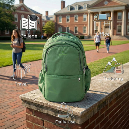 Bagmire Waterproof Daypack | Vibrant Multi-Compartment College & Casual Backpack
