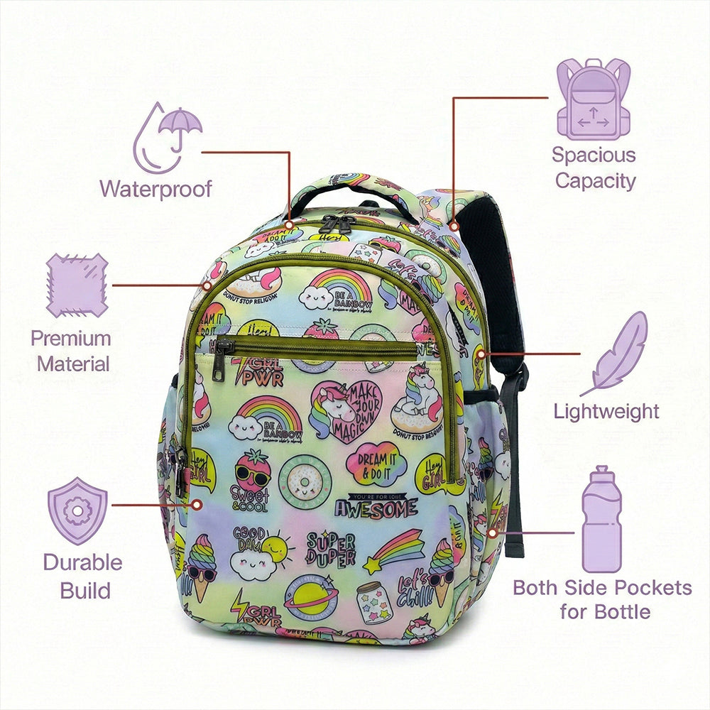 BM-1133 Backpack Green