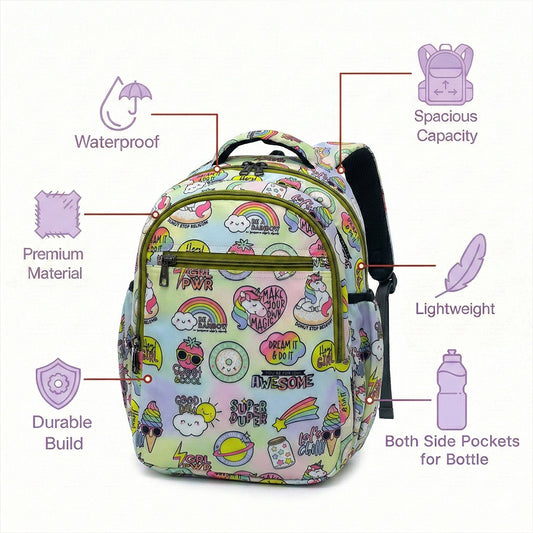 BM-1133 Backpack Green