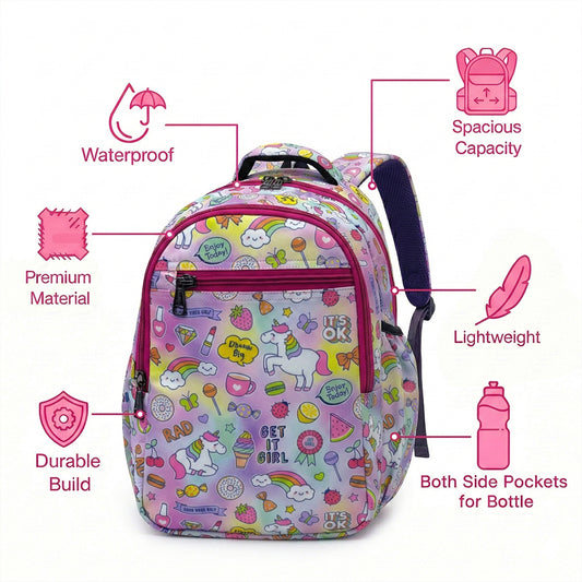 BM-1133 Backpack Purple